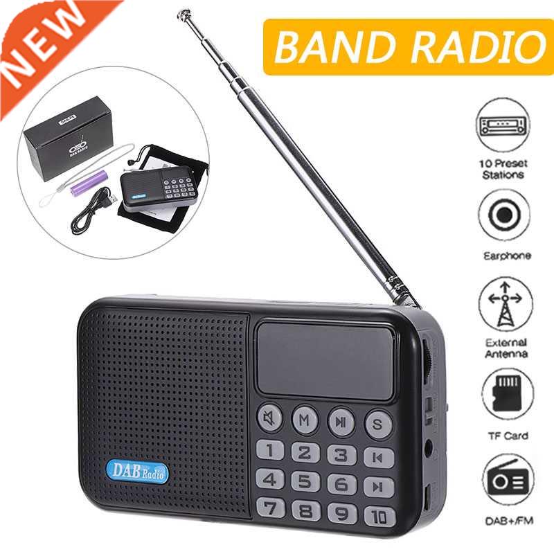 Portable Digital DAB+FM Radio Player Receiver with bluetooth