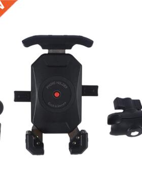 Motorcycle Phone Mount 360° Rotation Universal Scooter R