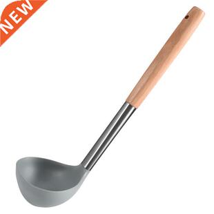 Soup Spoon Het Resistnt Non-Stick Soup Ldle Soup Scoop wi