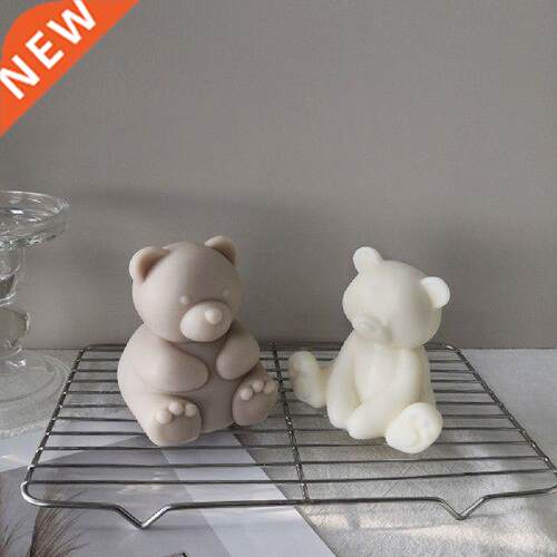 D Bear Silicone Mold  Baby Birthday Party Cake