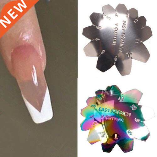 Pink /White Acrylic Nail Cutter Tool French tip cutter