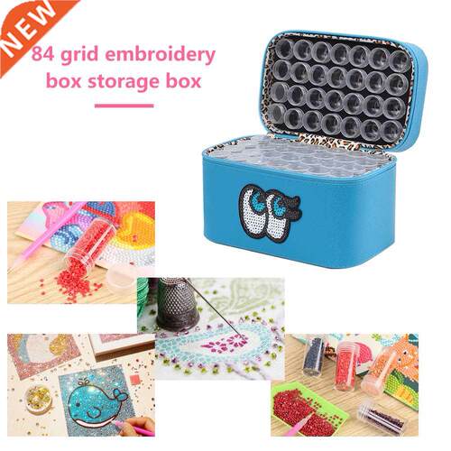 84 Bottles Diamond Painting Accessories Hand Bag Storage