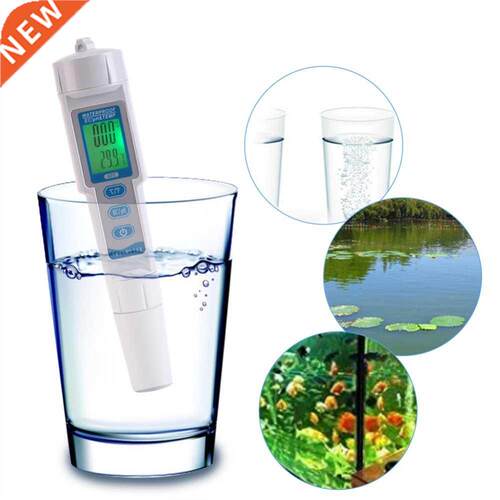 Portable 3 in 1 Pen Type Digital PH/EC/TEMP Meter High Accur
