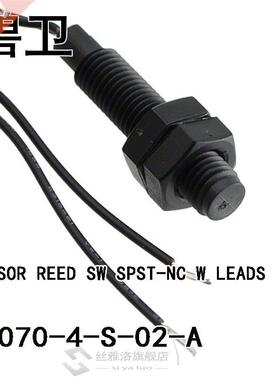 59070-4-S-02-A SENSOR REED SW SPST-NC W LEADS