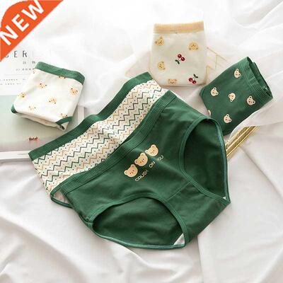 2021 Women's Cotton Underwear Japanese Cute Briefs M