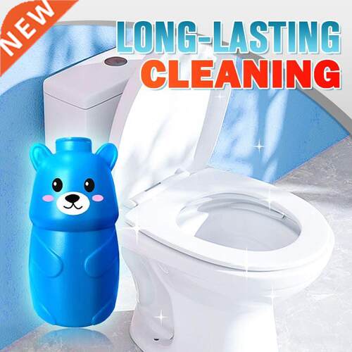 Automatic Flush Bear Shaped Toilet Bowl Cleaner Detergent