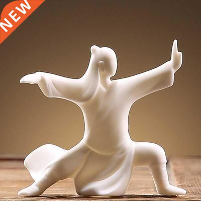 Creative Ceramic Chinese Taiji Ancient Kung Fu Character