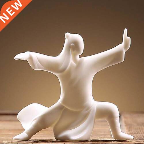 Creative Ceramic Chinese Taiji Ancient Kung Fu Character