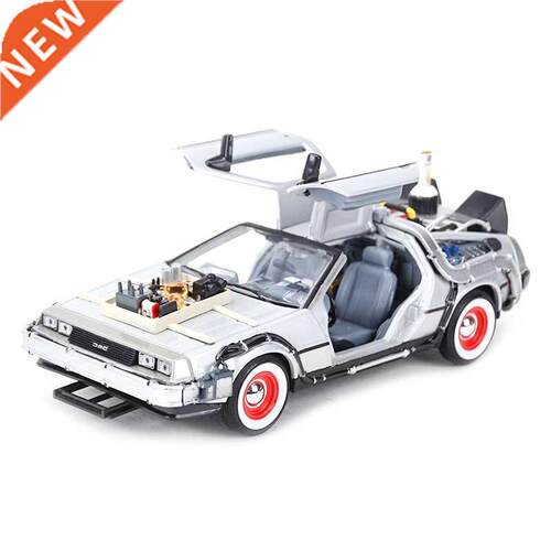 Welly 1:24 DMC-12 DeLorean Time Machine Back to the Future C