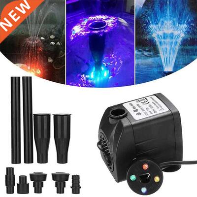 15W LED Aquarium Fountain Pump Submersible Water Pump For A