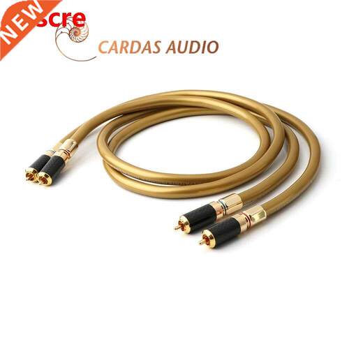 Pair HI Fi RCA Cable Hifi Audio Cardas Hexlink Golden 5-C Wi