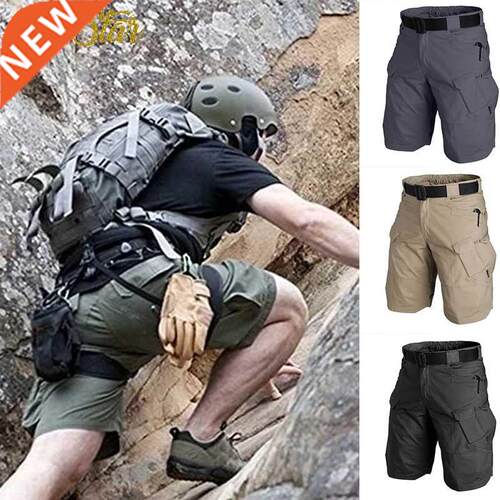 Men Shorts Urban Military Waterproof Cargo Tactical Summer S