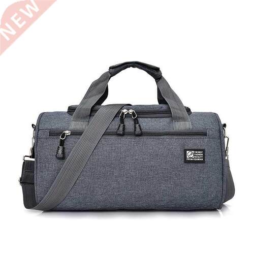 Men Travel Sport Bags Light Luggage Business Cylinder