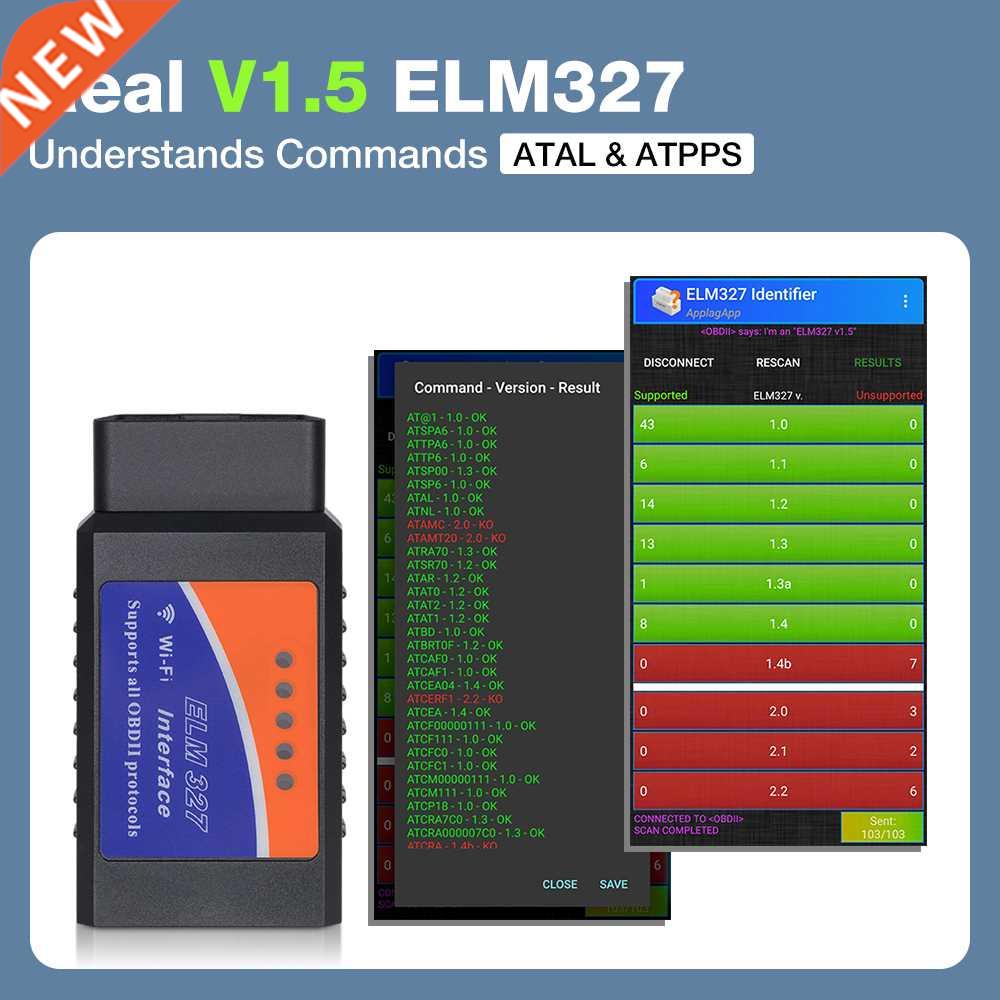 Elm27 Obd2 Android IOS Auto Scanner Bluetooth Diesel Car Mi