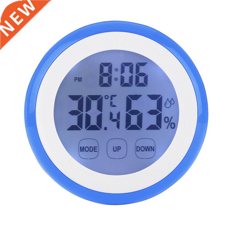 Wall Digital Temperature Humidity ABS+Back Magnet 90*90*26mm