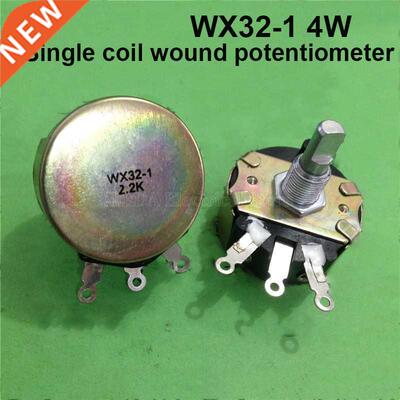 WX2-1 4W 2.2K single-loop wirewound potentiometer D-type s