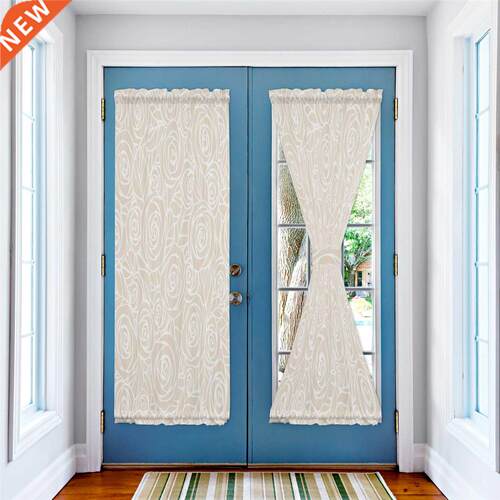 Flowers Yellow Petals Door Curtains Decor Home Bedroom
