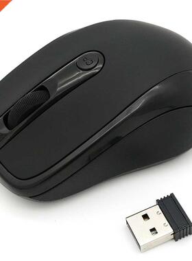 USB Wireless mouse 2000DPI Adjustable Receiver Optical Compu