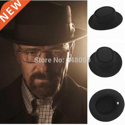 Fashion Men Classic Felt Pork Pie Porkpie fedora Hat Chapea