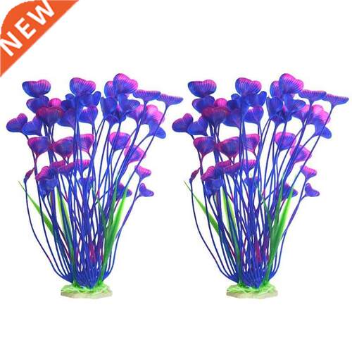 Aquarium Plants Plastic Artificial Fish Tank Decorations
