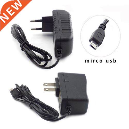 AC DC 5V 2A 3A 3000mA Micro USB DC Power Adapter Supply US E