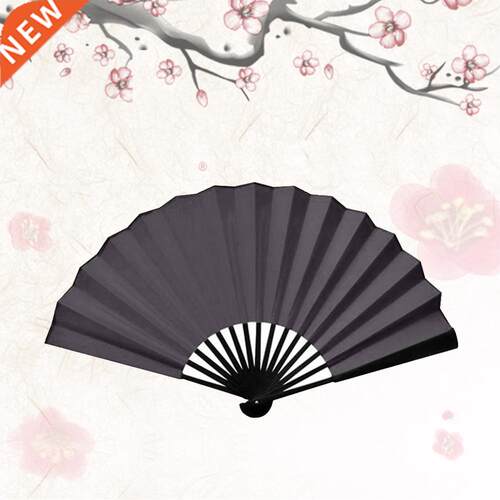 8inch/10inch White Blank Spun Folding Fan Chinese Art Paper
