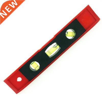 Magnetic ABS Shell S-pirit Level Ruler with Bubble Portabl