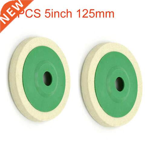2Pcs 125mm Polishing Wheels Polishing Pad Grinding Disc Angl