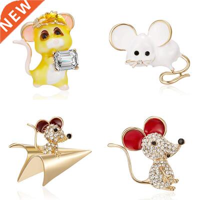 1PC Year of the Rat 12 Chinese Zodiac Colorful Mouse Eating