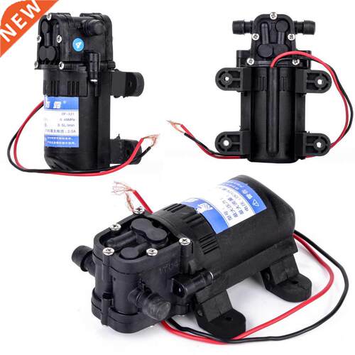 Pressure Low Noise Black DC 12V Pump 70 PSI Agricultural Dia