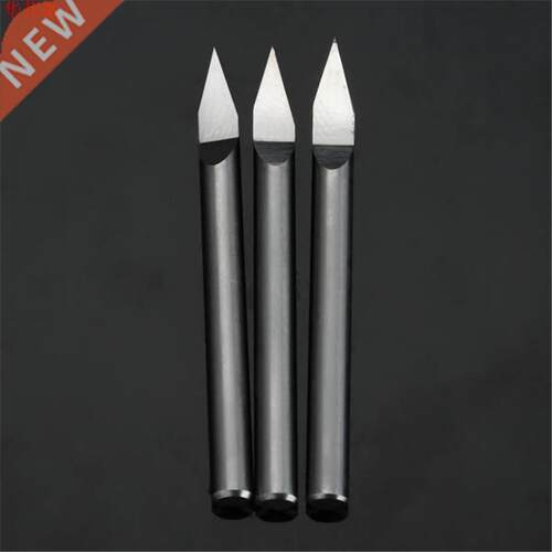 3pcs 3.175mm Shank 30 Degree 0.1/0.2/0.3mm End Mill Carbide