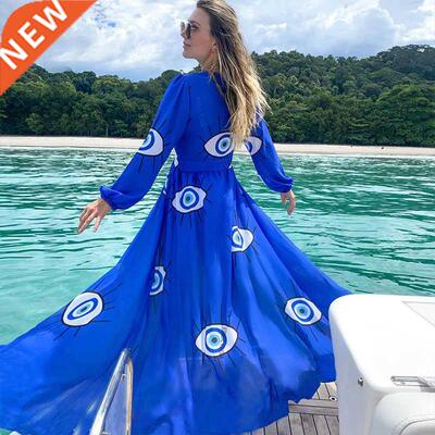 Super Quality Comfortable Fabric Wrinkle-free Blue Eyes Chif