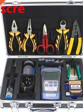FTTH Fiber Optic Tool Kit with Fiber Cleaver -70~+10dBm Opti