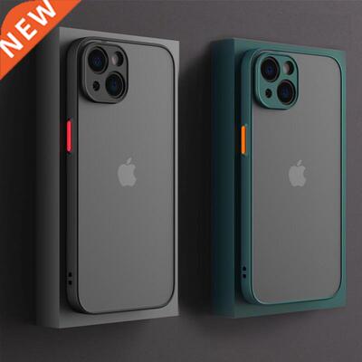 Shockproof Armor Matte Case For iPhone 13 12 11 Pro Max XR X