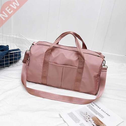 Outdoor Waterproof Nylon Sports Gym Bags Men Women Training