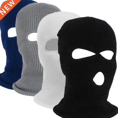 Army Tactcal Mask 3 Hole Full Face Mask Sk Mask Wnter Cap