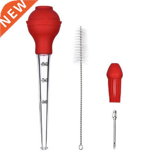 Pipette Turkey Cooking Silicone Head Pump Pipe Sauce Oil