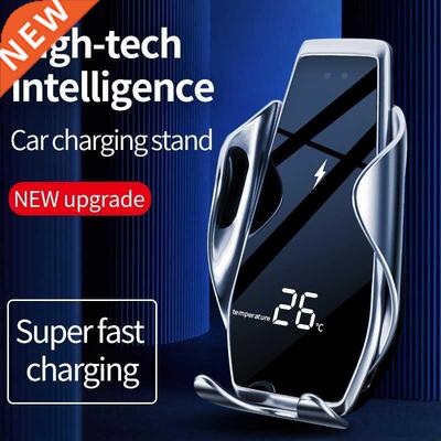 Car phone holder 15W qi wireless charger For iPhone12/11/XM