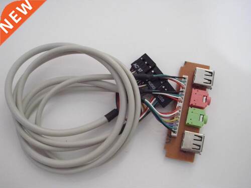 I/O USB2.0 AC97/HD audio Mic headphone Desktop computer Chas