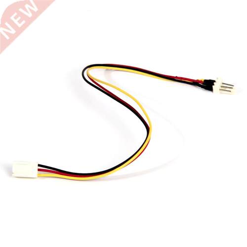 10Pcs/Set PC Fan Power Extension Cable 12V 3-Pin Male to 3-p