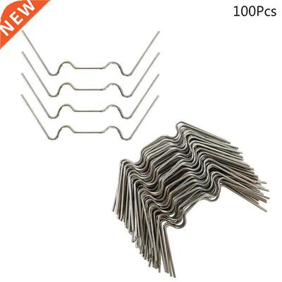100Pcs W-Type Greenhouse Glass Spring Wire Glazing Overlap