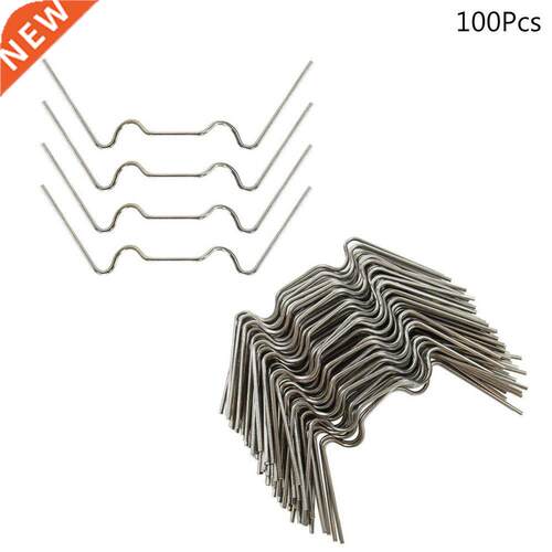 100Pcs W-Type Greenhouse Glass Spring Wire Glazing Overlap