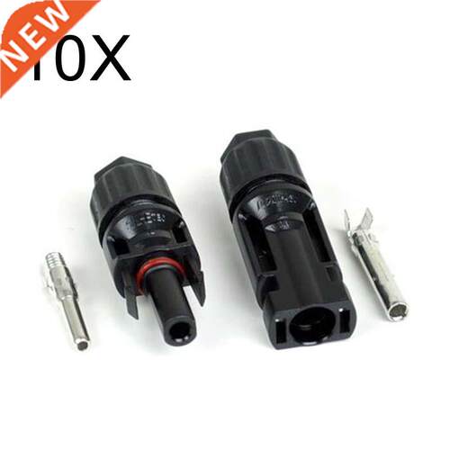 10 Pairs MC4 0A Male Female M/F Wire PV Cable Connector Set