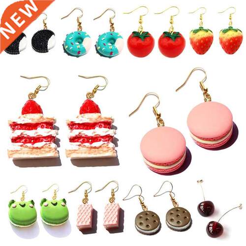 Earring For Women Resin Drop Custom Made Handmade Cute Girls
