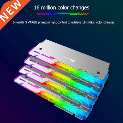 2Pcs Jonsbo NC-3 NC2 A-RGB RAM Armor 5V 3Pin Memory Cooler S