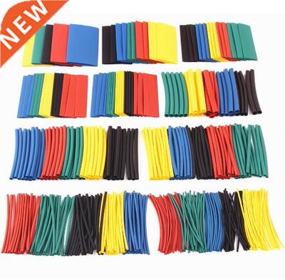 410Pcs 10Sizes Multi Color Polyolefin 2:1 Halogen-Free Heat