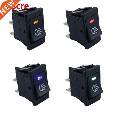 4 Pins LED Indicator Rocker Switch Car On/Off Rocker Toggle