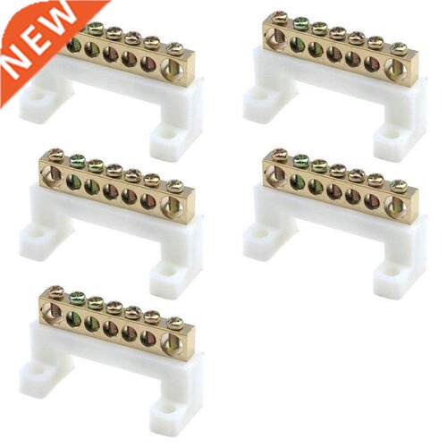 Terminal Ground Bar Kit Terminal Barrier Strip Block 7 Posit