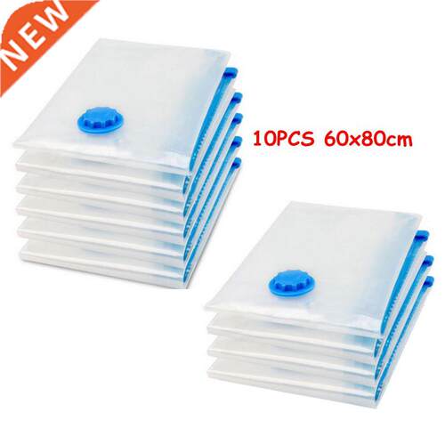 Dropshiping 10pcs Vacuum Storage Bags Space Saver + Pump Clo