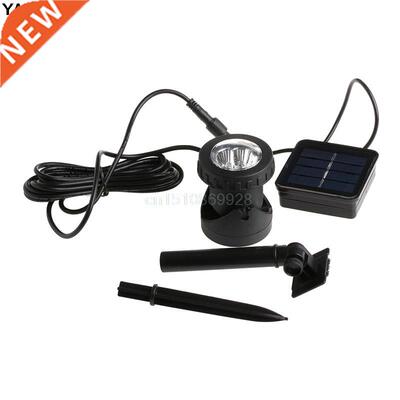 Garden Lamp 6 LED Waterproof Underwater Solar Power Spot Lig